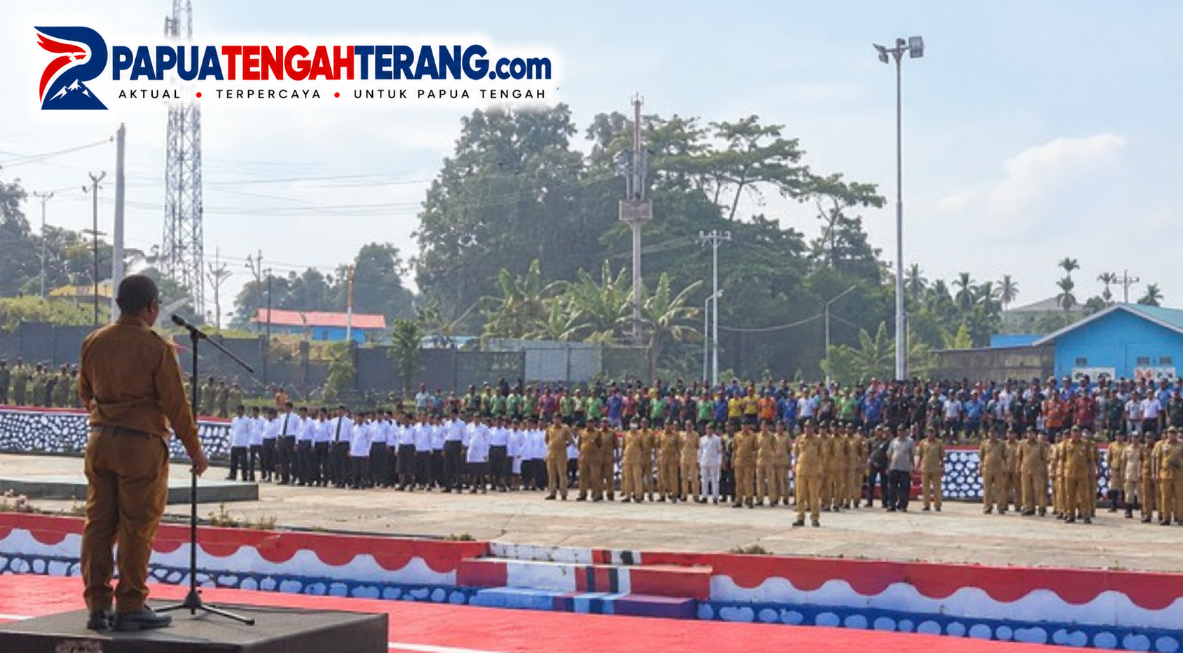 Kalau Ada CPNS yang Malas, Langsung Laporkan!” Ini Pesan Tegas Bupati Deiyai