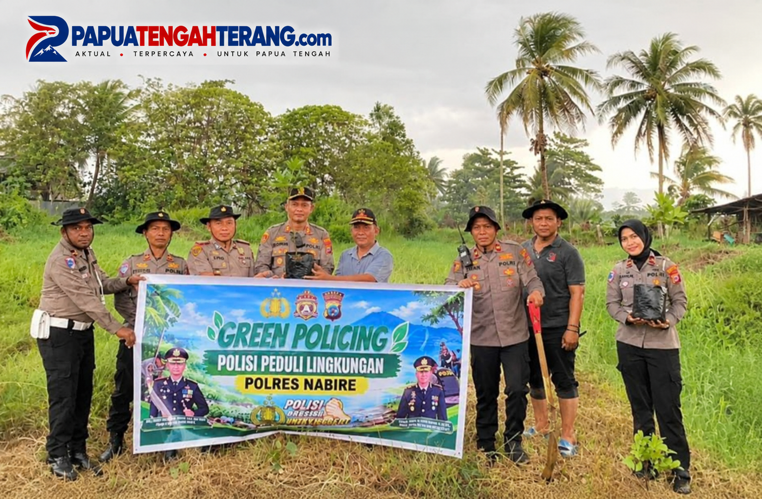 Polisi di Nabire Punya Cara Baru Jaga Lingkungan, Apa Itu Green Policing?